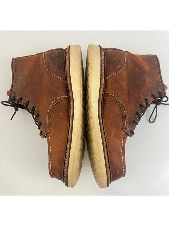 Red Wing 1907 Classic Moc Toe Boots Mens 10.5 E2  Copper Rough & Tough Leather main image 8